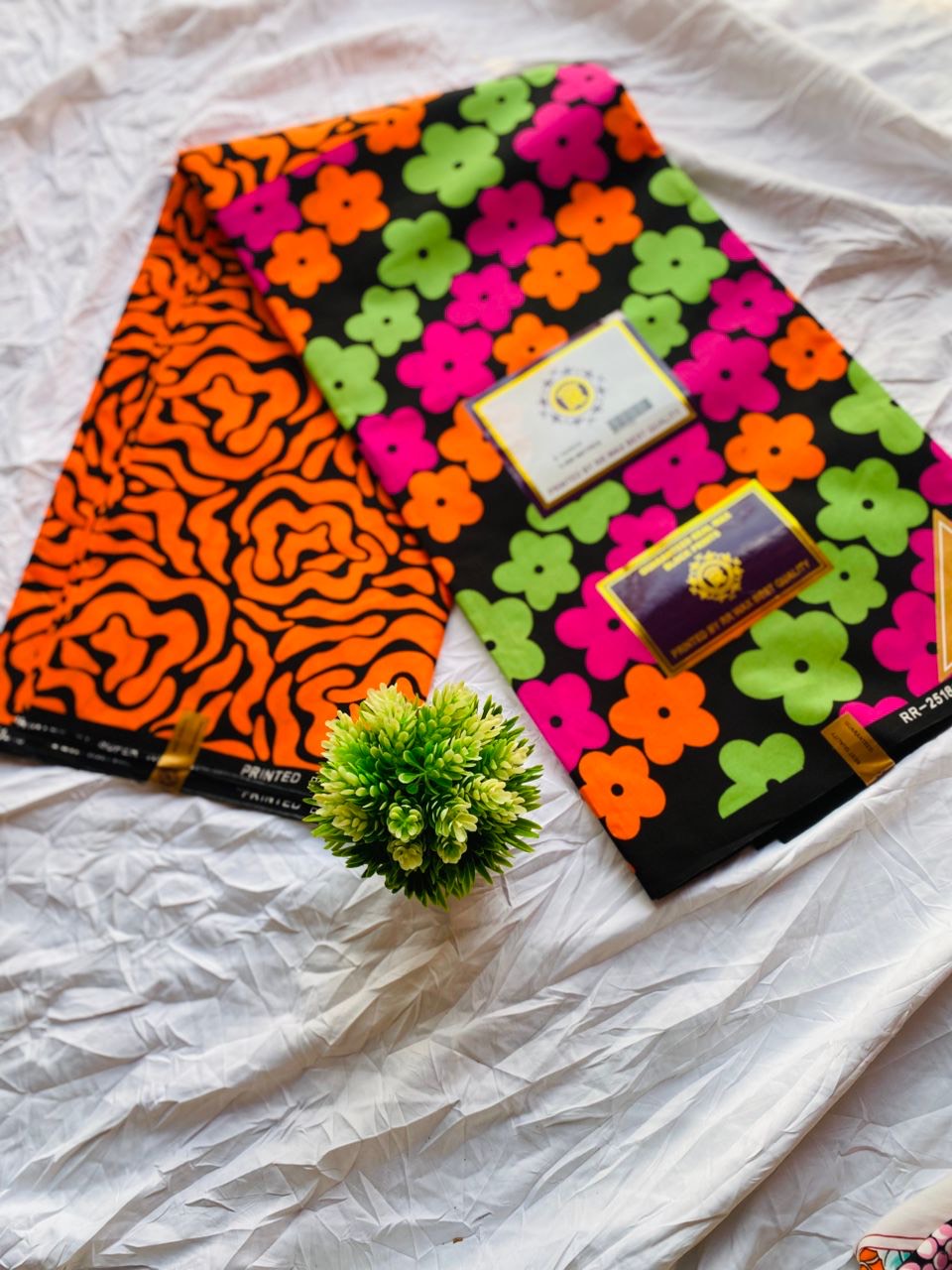 100% Cotton High-Quality Ankara Fabric – Made in Africa