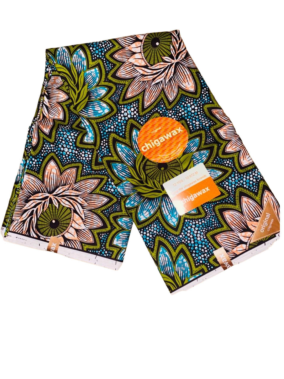 100% Cotton High-Quality Ankara Fabric – Made in Africa