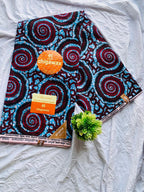 100% Cotton High-Quality Ankara Fabric – Made in Africa
