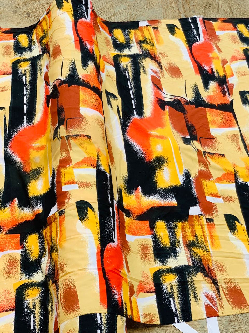 Vintage Crepe Fabric