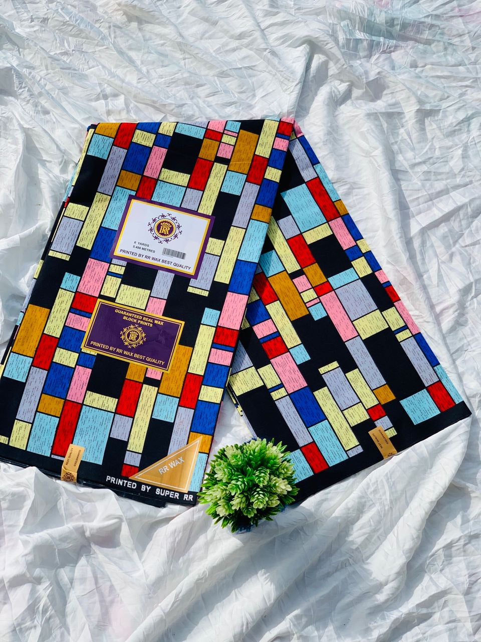 Ankara Fabric – 100% Cotton | 6 Yards | Made in Africa
