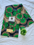 100% Ankara Fabric – Authentic African Wax Print