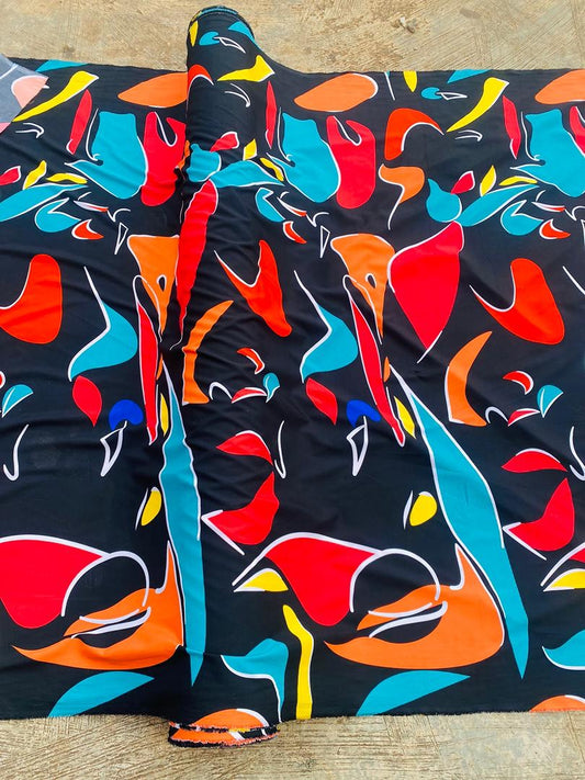 Vintage Crepe Fabric