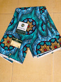 Ankara Fabric – 100% Cotton | 6 Yards | Vibrant African Print