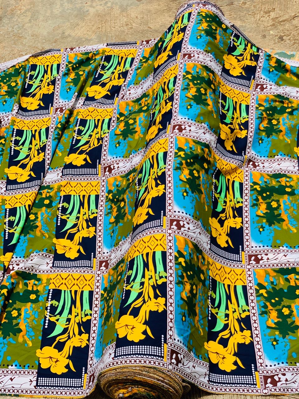 Vintage Crepe Fabric