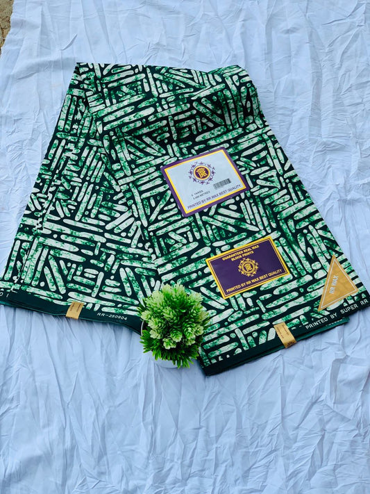 100% Cotton High-Quality Ankara Fabric – Made in Africa