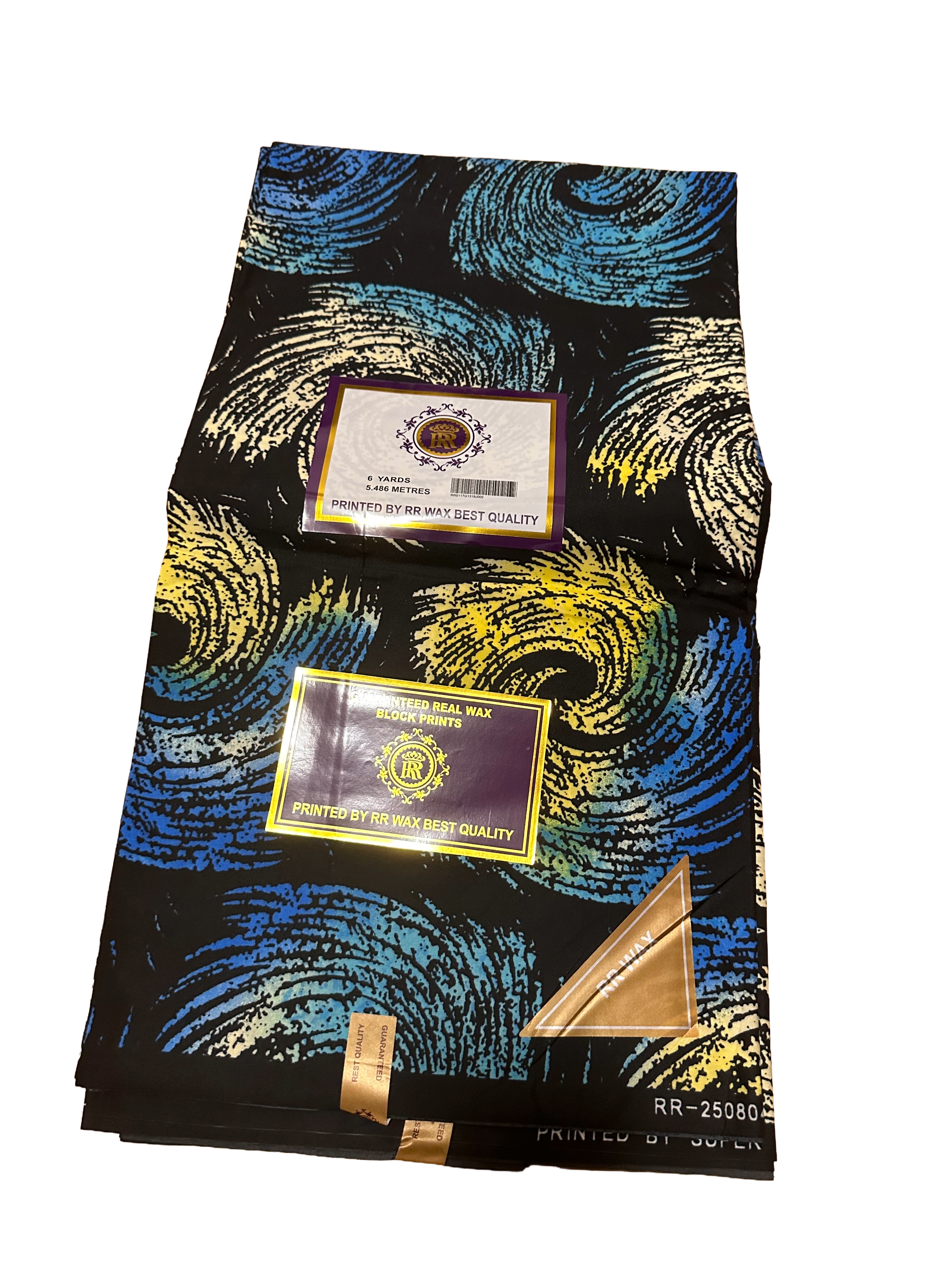 Ankara Fabric – 100% Cotton | 6 Yards | Vibrant African Print