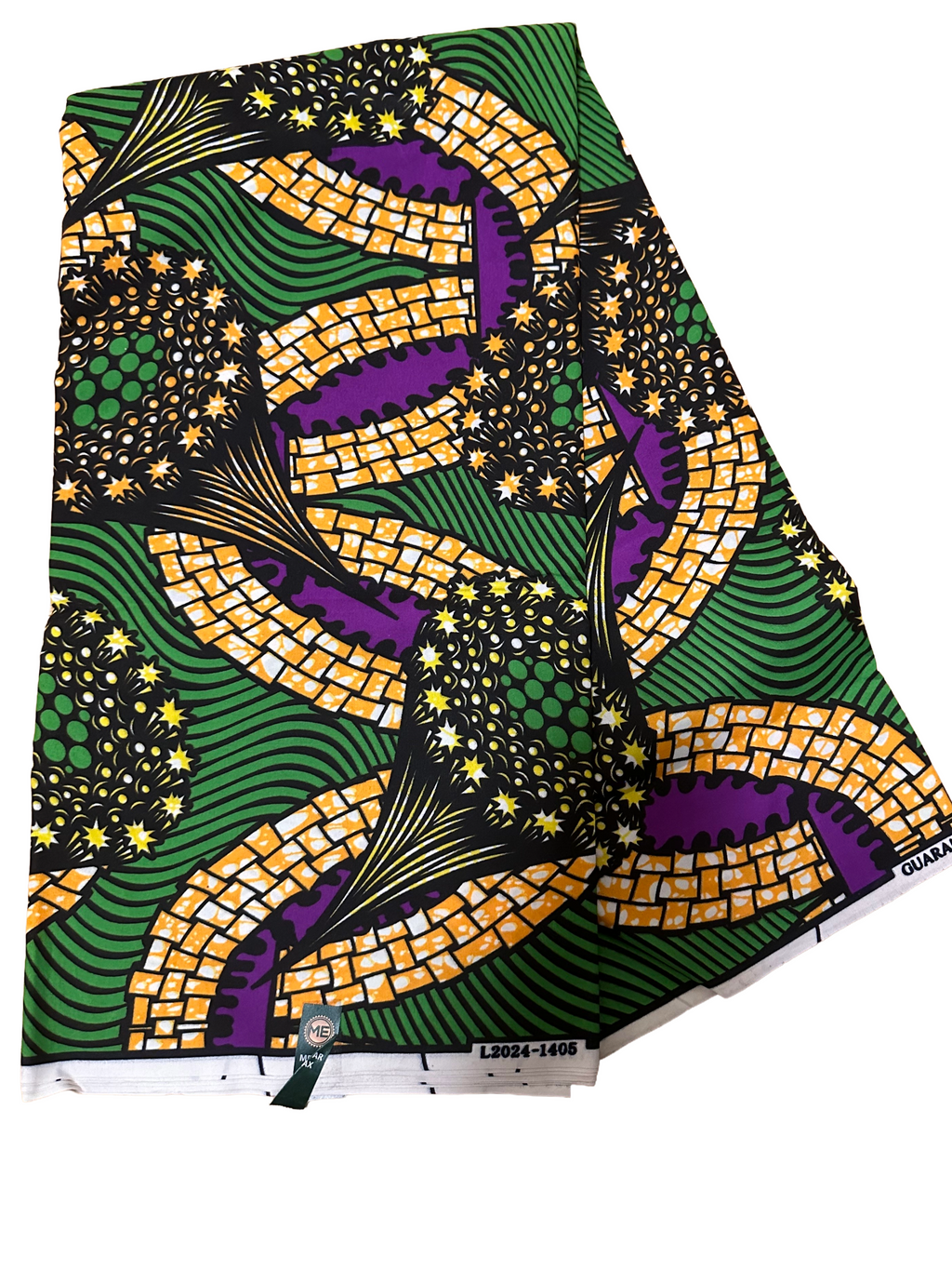 Ankara Fabric – 100% Cotton | 6 Yards | Vibrant African Print