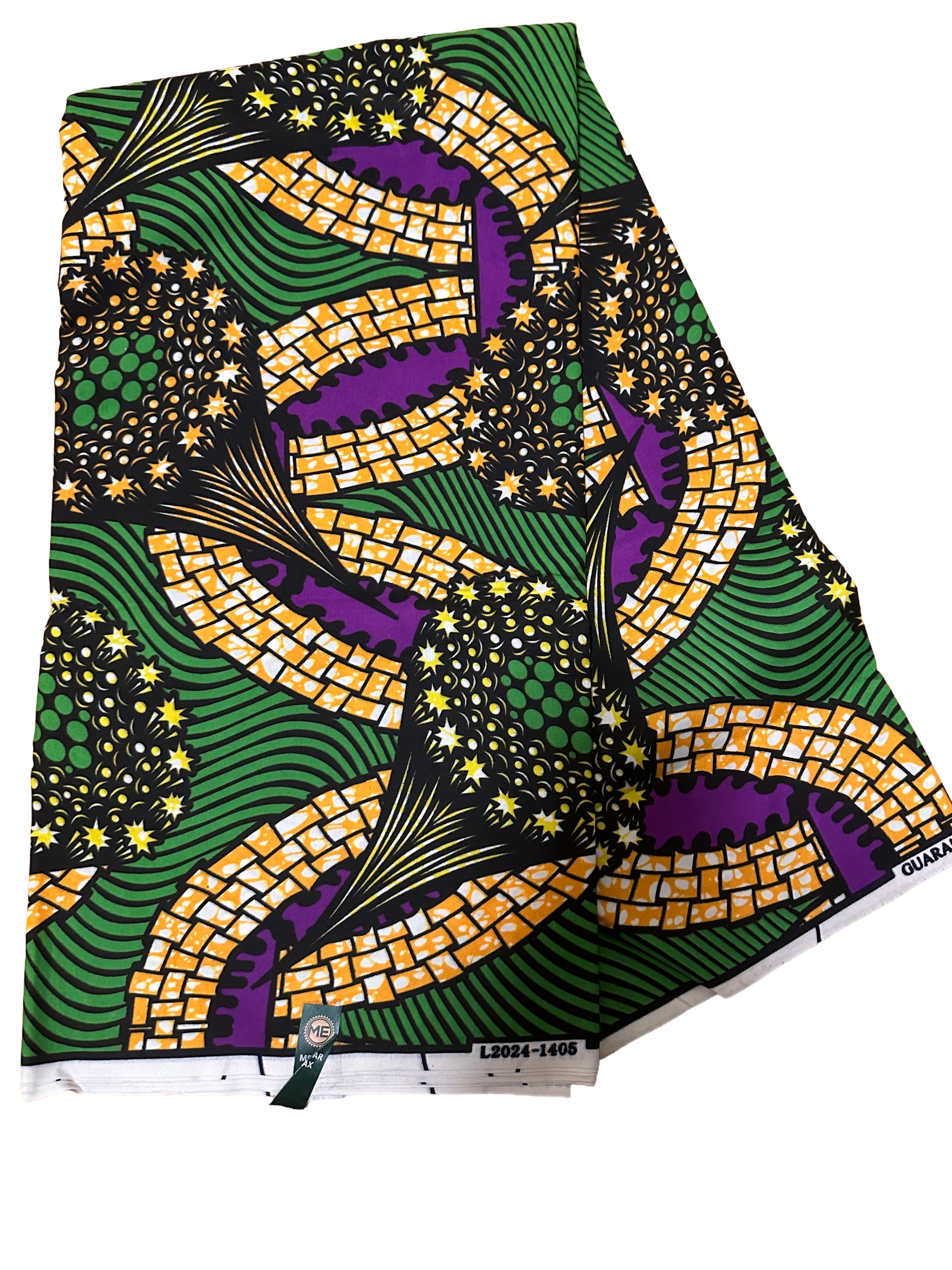 Ankara Fabric – 100% Cotton | 6 Yards | Vibrant African Print