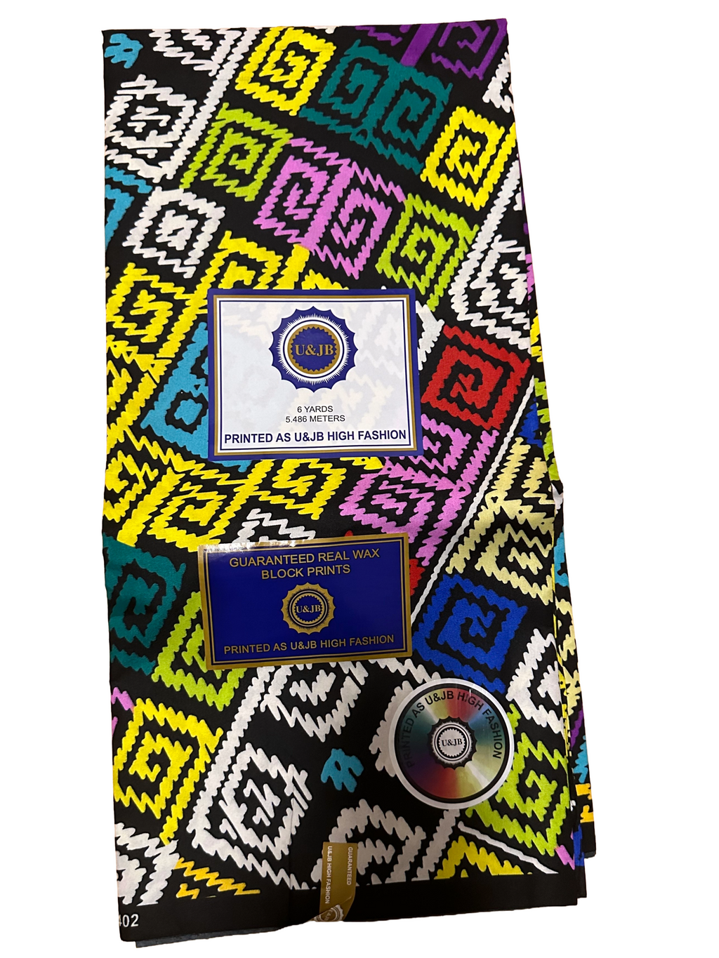 Ankara Fabric – 100% Cotton | 6 Yards | Made in Africa