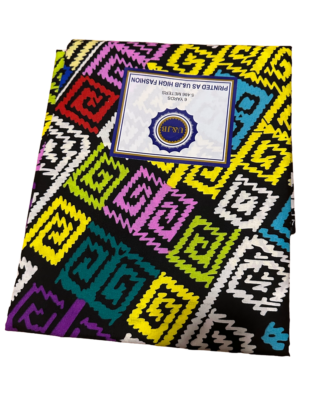 Ankara Fabric – 100% Cotton | 6 Yards | Made in Africa