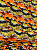 hic vintage crepe fabric material.
