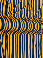 Lightweight vintage crepe fabric material.