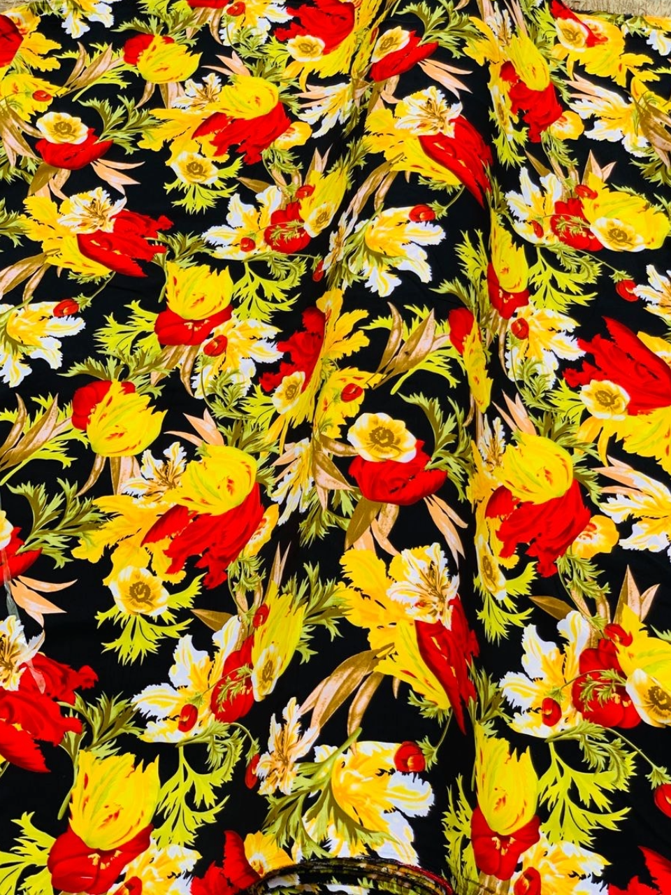 Vintage Crepe Fabric