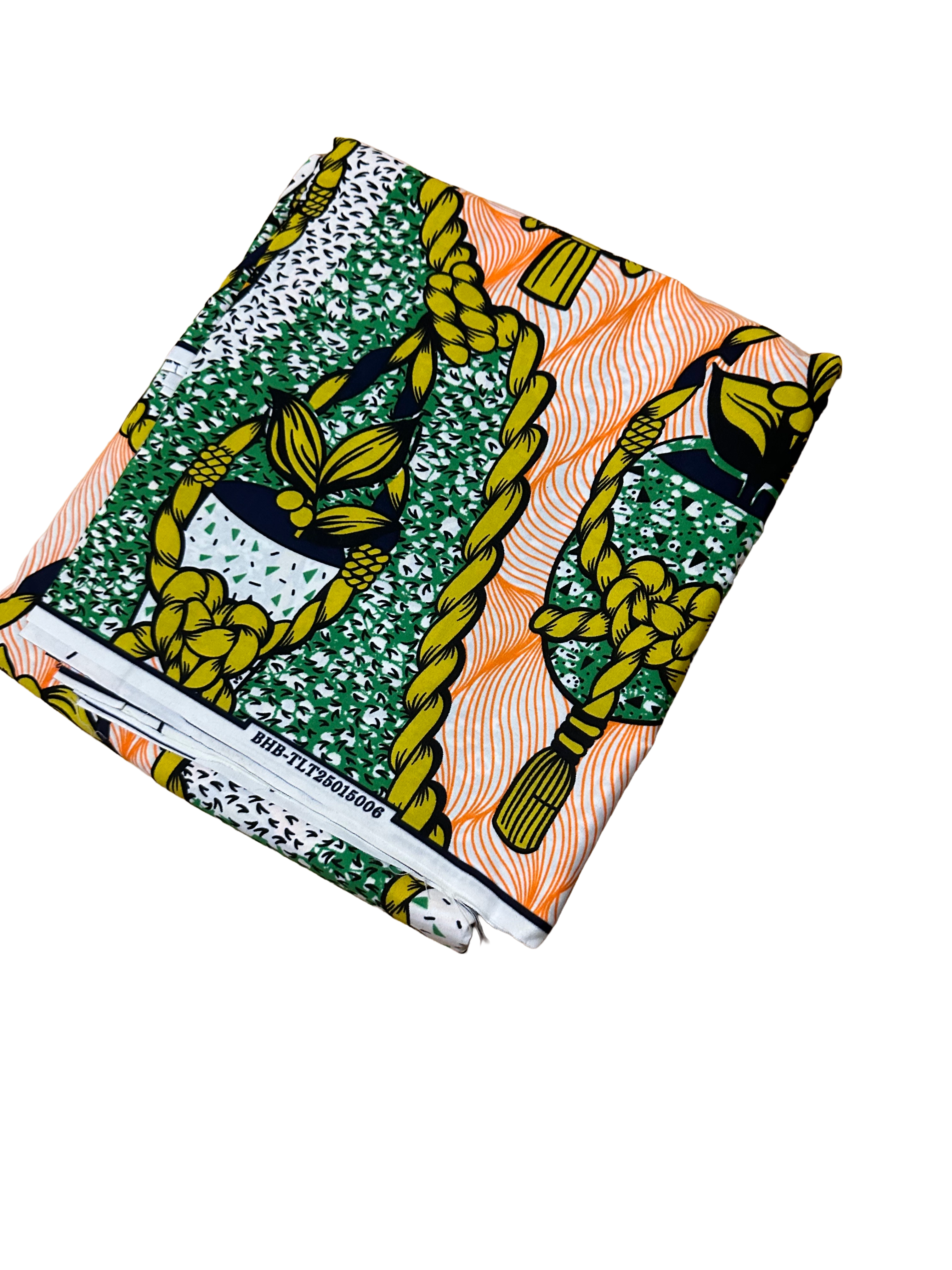 Ankara Fabric – 100% Cotton | 6 Yards | Vibrant African Print