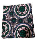 Ankara Fabric – 100% Cotton | 6 Yards | Vibrant African Print