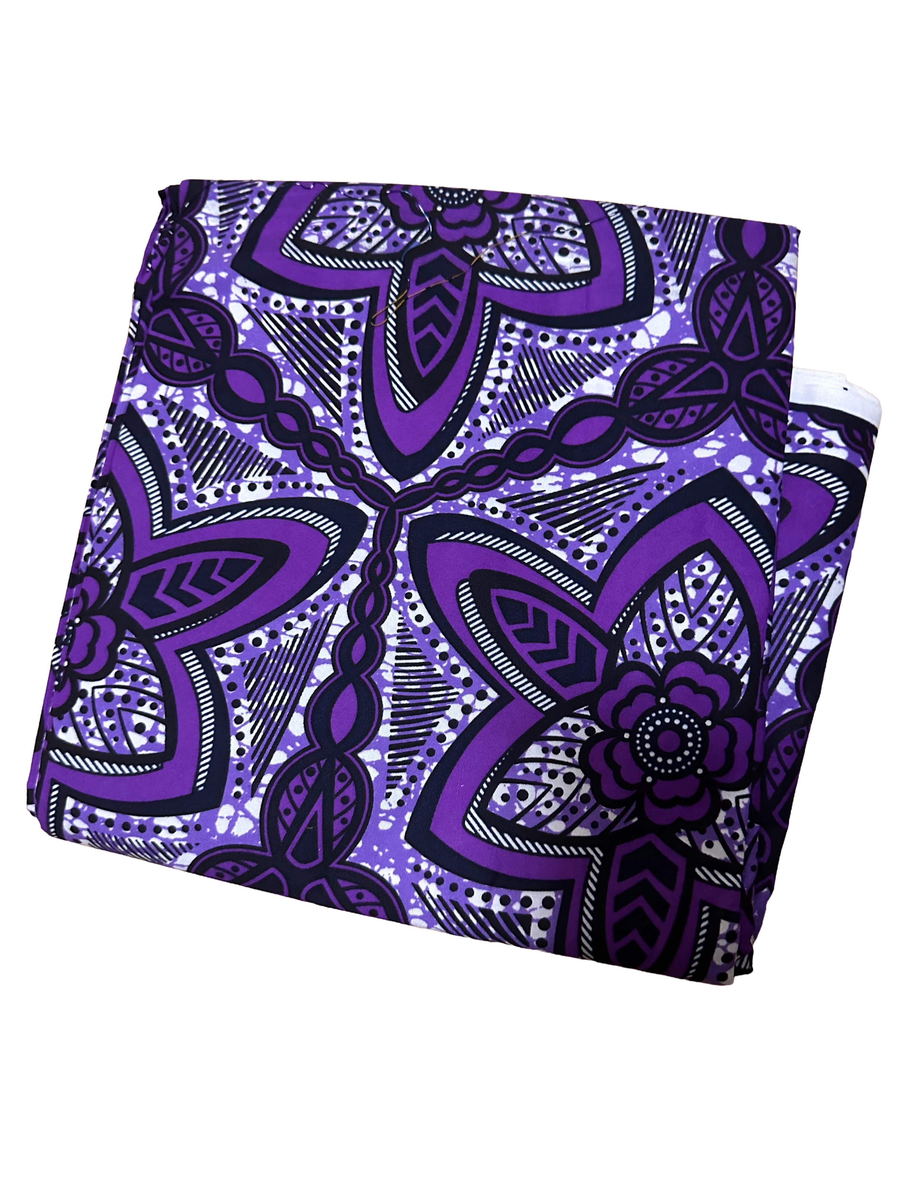 100% Ankara Fabric – Authentic African Wax Print