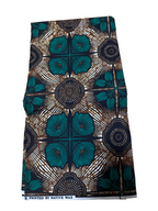 100% Cotton High-Quality Ankara Fabric – Made in Africa