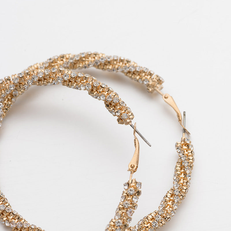 Silver and gold two-tone mixed metal hoop earrings with polished finish – GoodLine Collections
