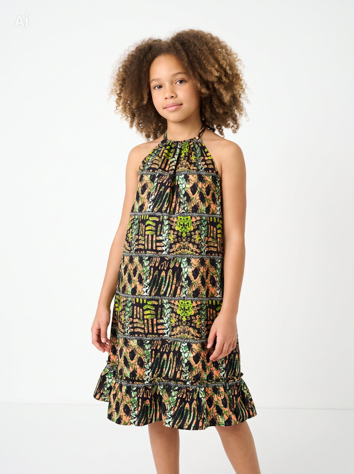sleek ankara dress