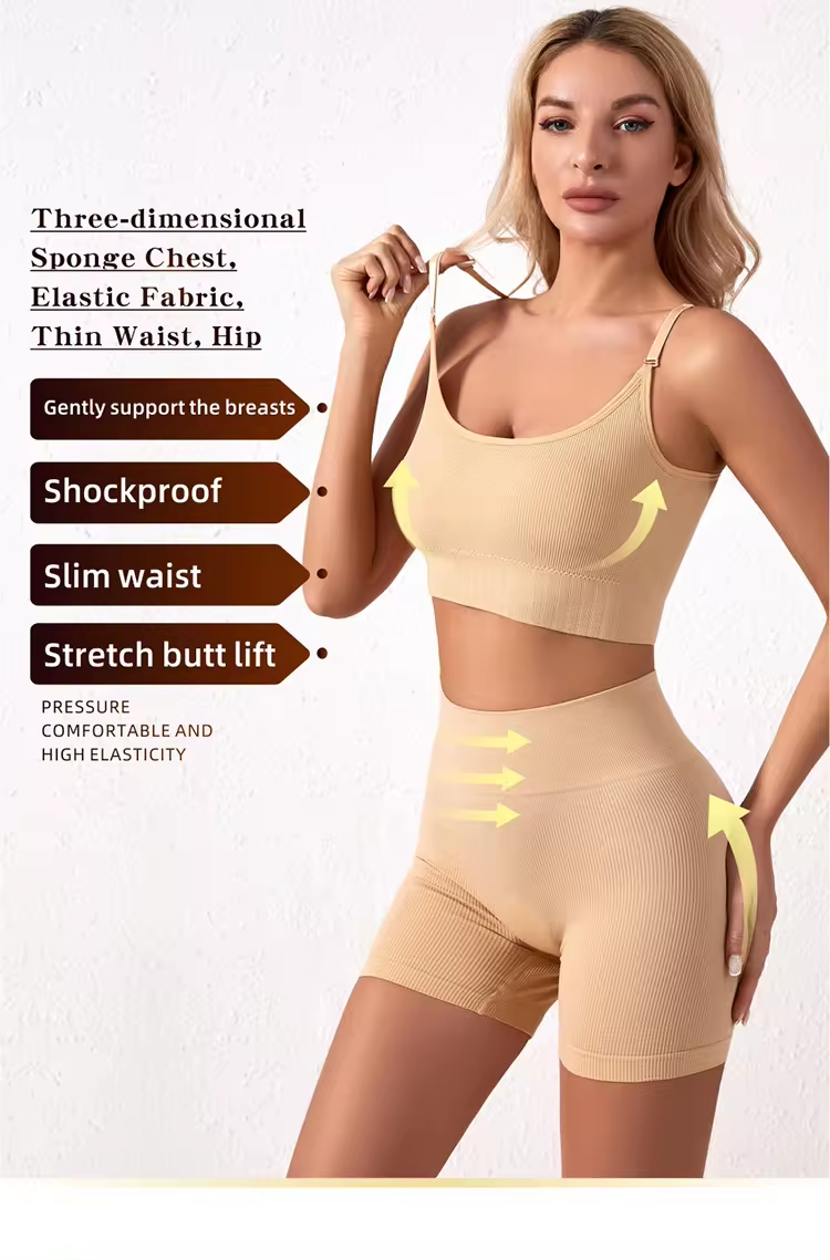 Woman 2 Piece Gym Outfit